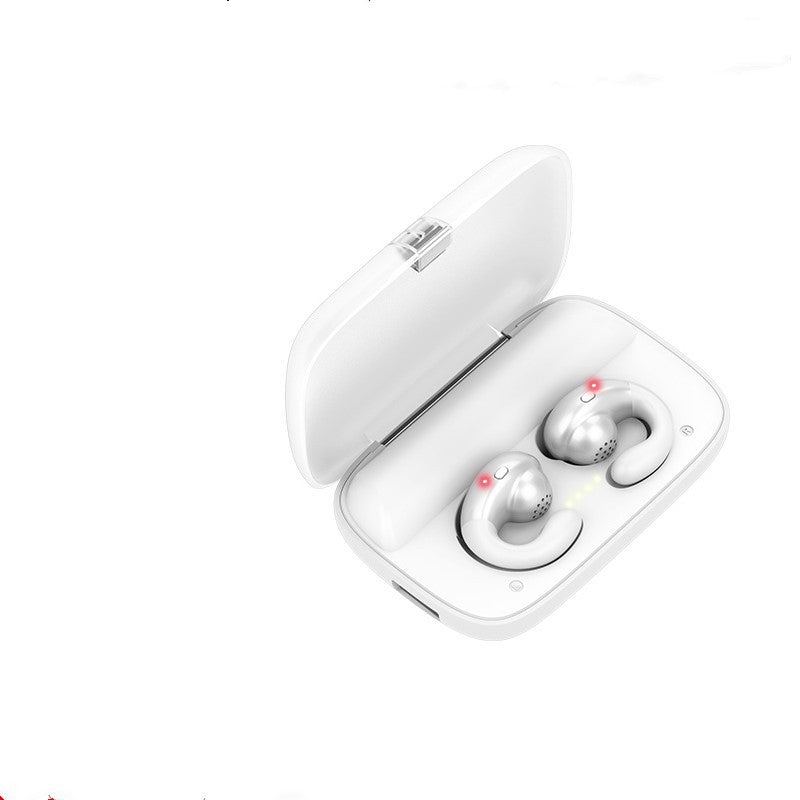 Wireless bluetooth headset binaural mini stealth small