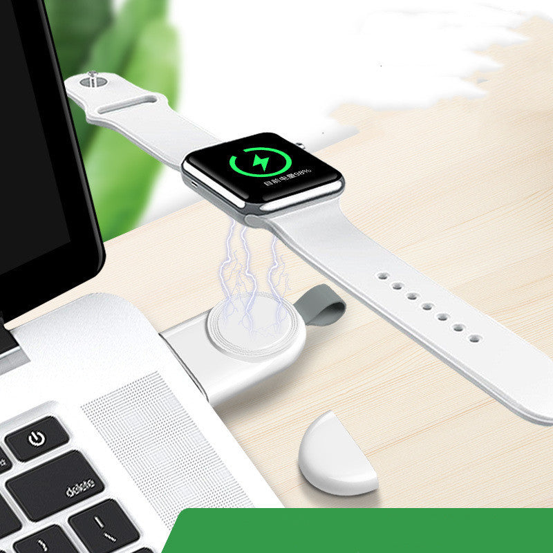 Portable Wireless Charger For Apple Watch Charging Dock Station Stand USB Charger